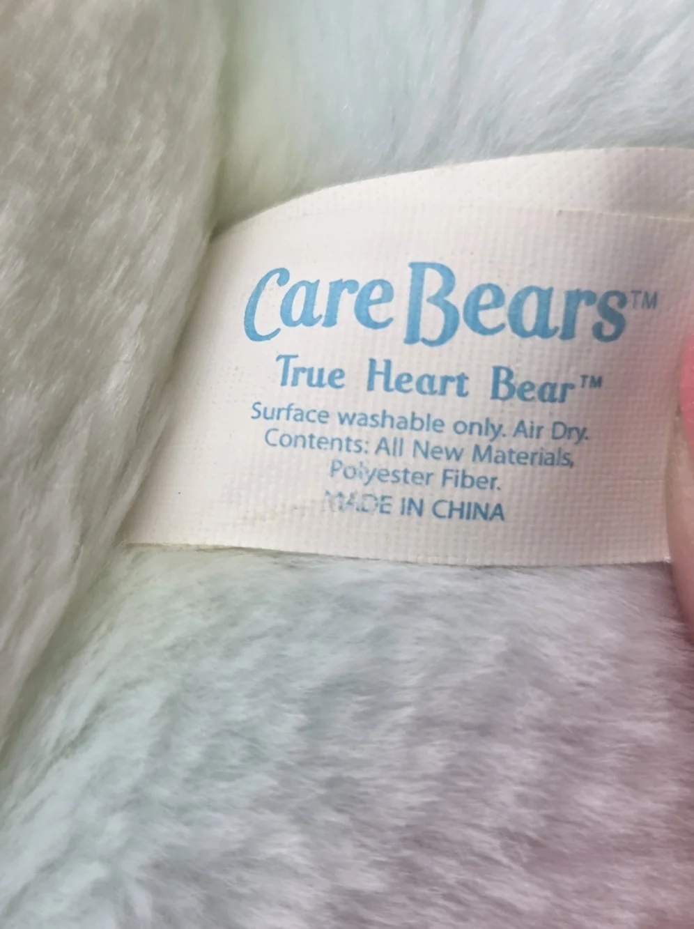 Care Bears True Heart Bear Plush Jumbo Large Collectors Doll Rainbow 25” 2005